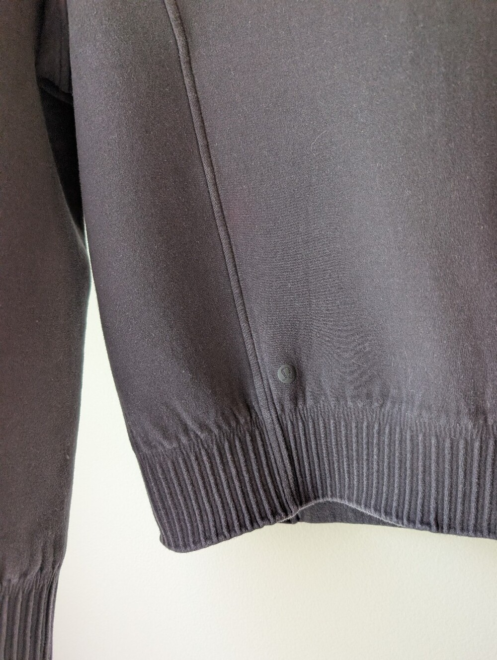 Lululemon NTS Jacket Full Zip In Black Size 12 W4AG6S - Picture 6 of 7
